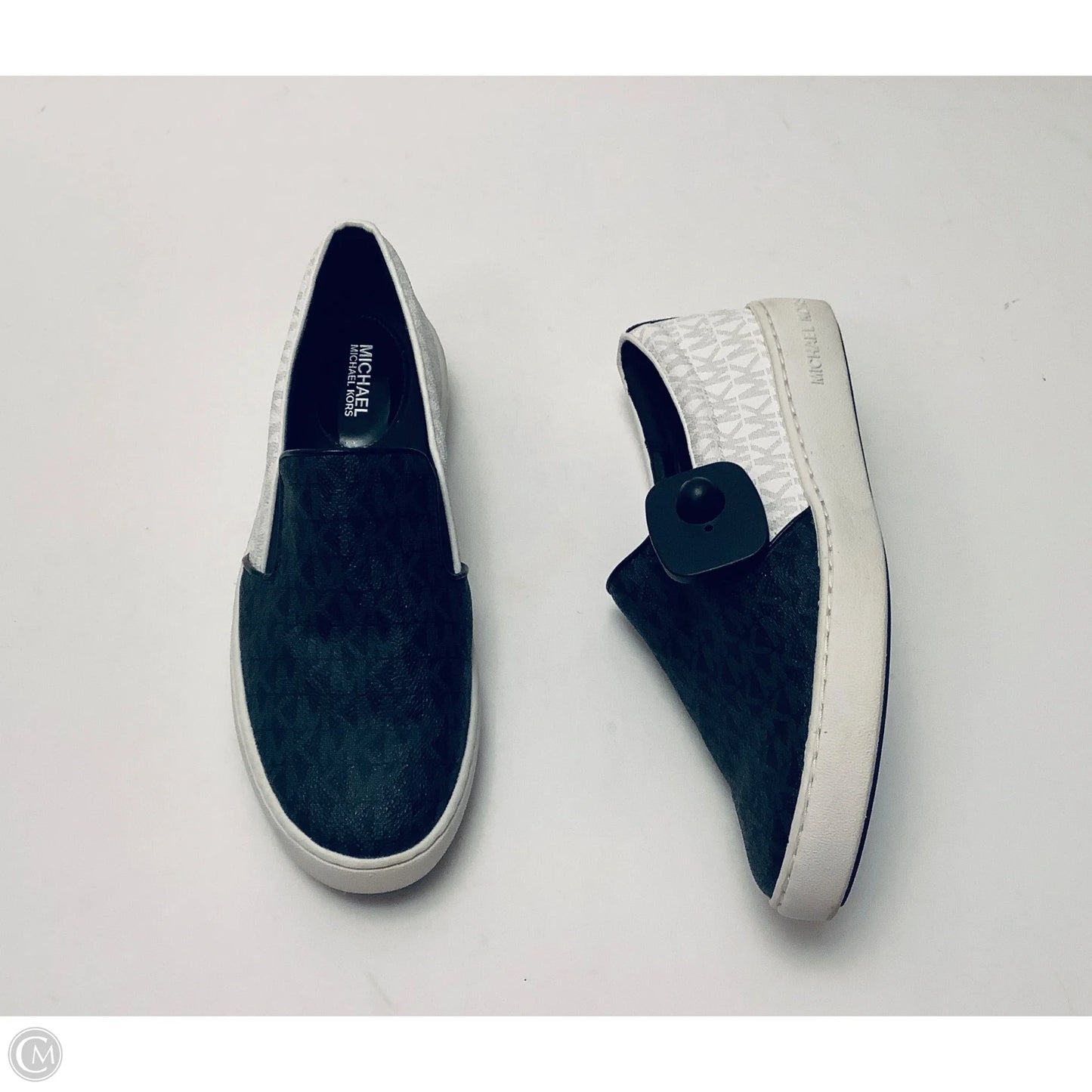Shoes Sneakers By Michael By Michael Kors In Black & White, Size: 8