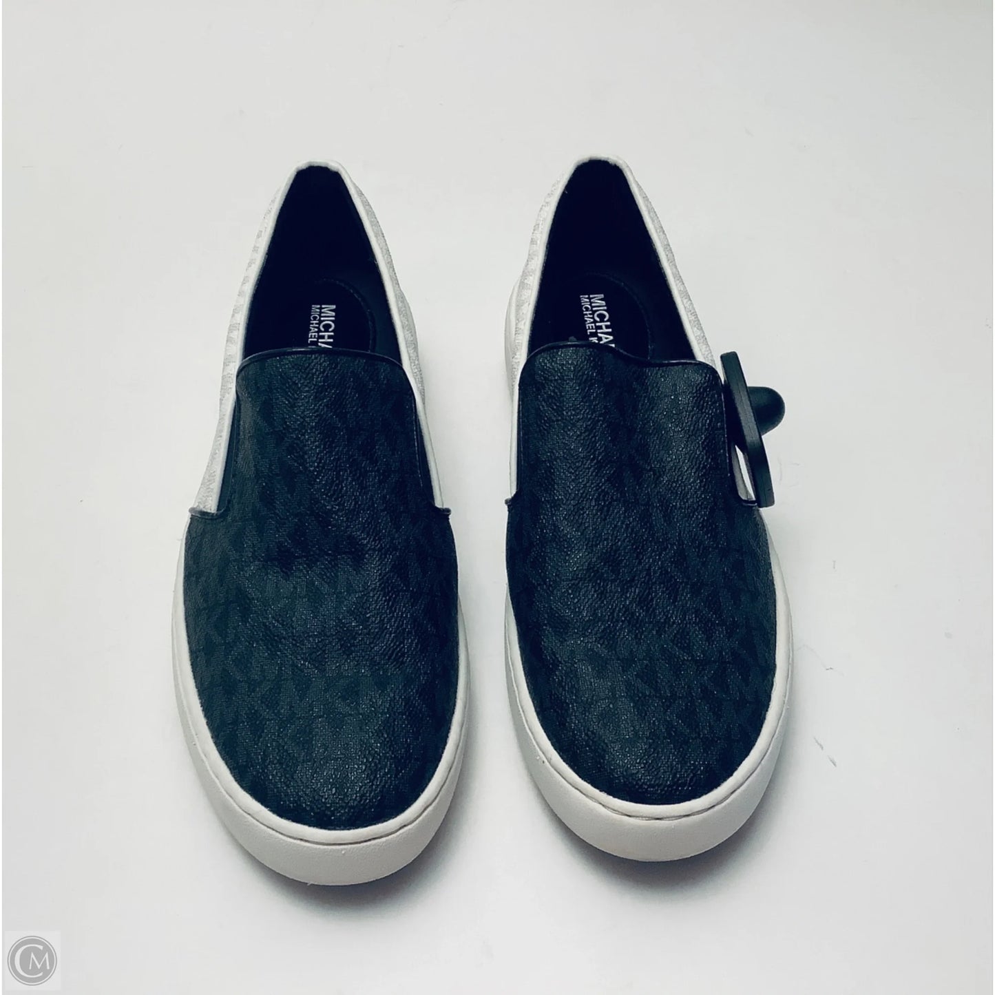 Shoes Sneakers By Michael By Michael Kors In Black & White, Size: 8