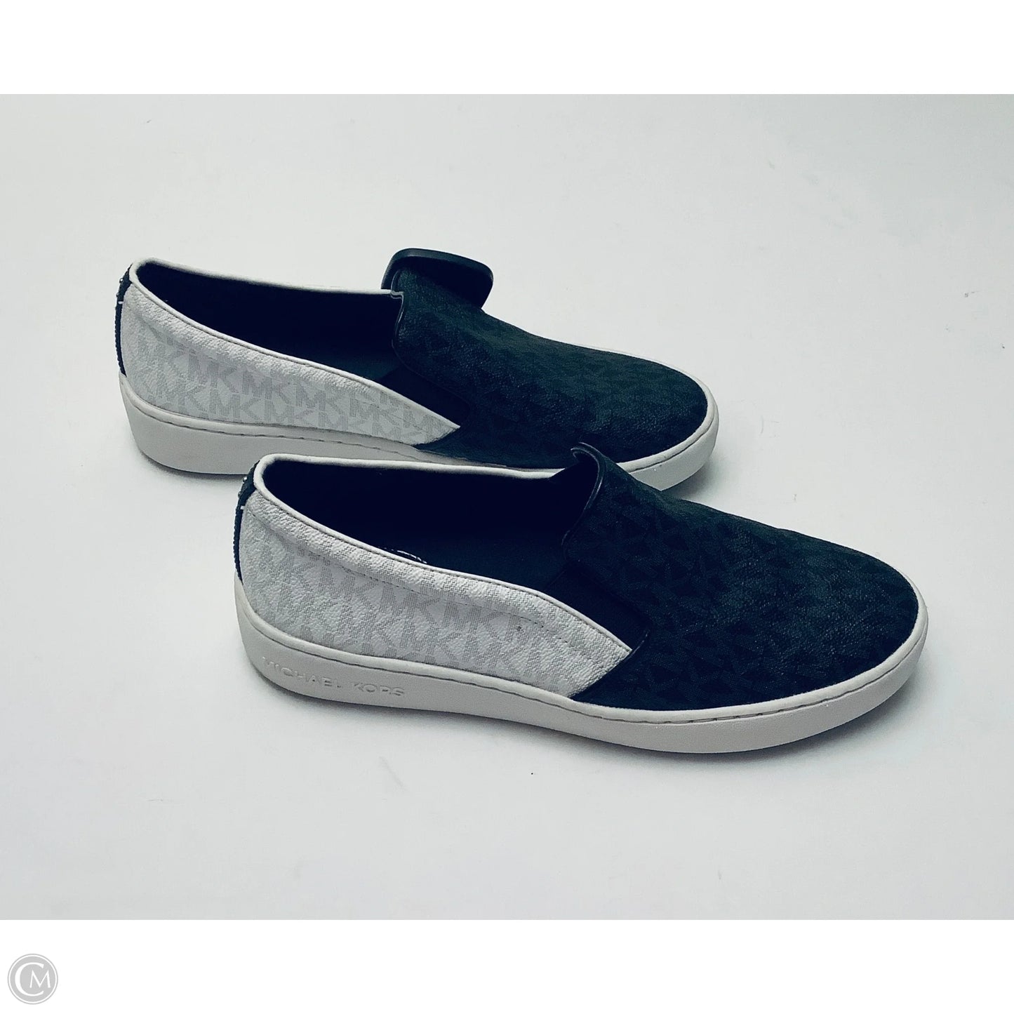 Shoes Sneakers By Michael By Michael Kors In Black & White, Size: 8