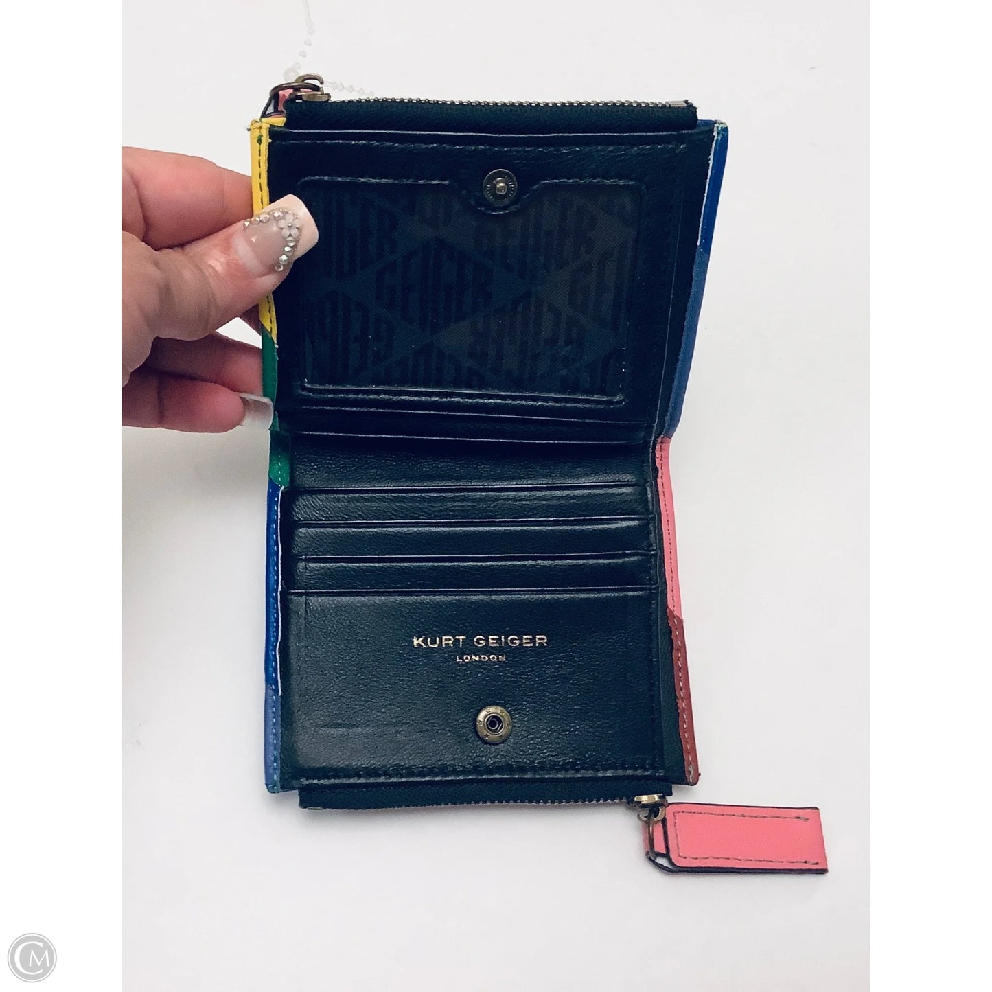 Wallet Designer By Kurt Geiger, Size: Small