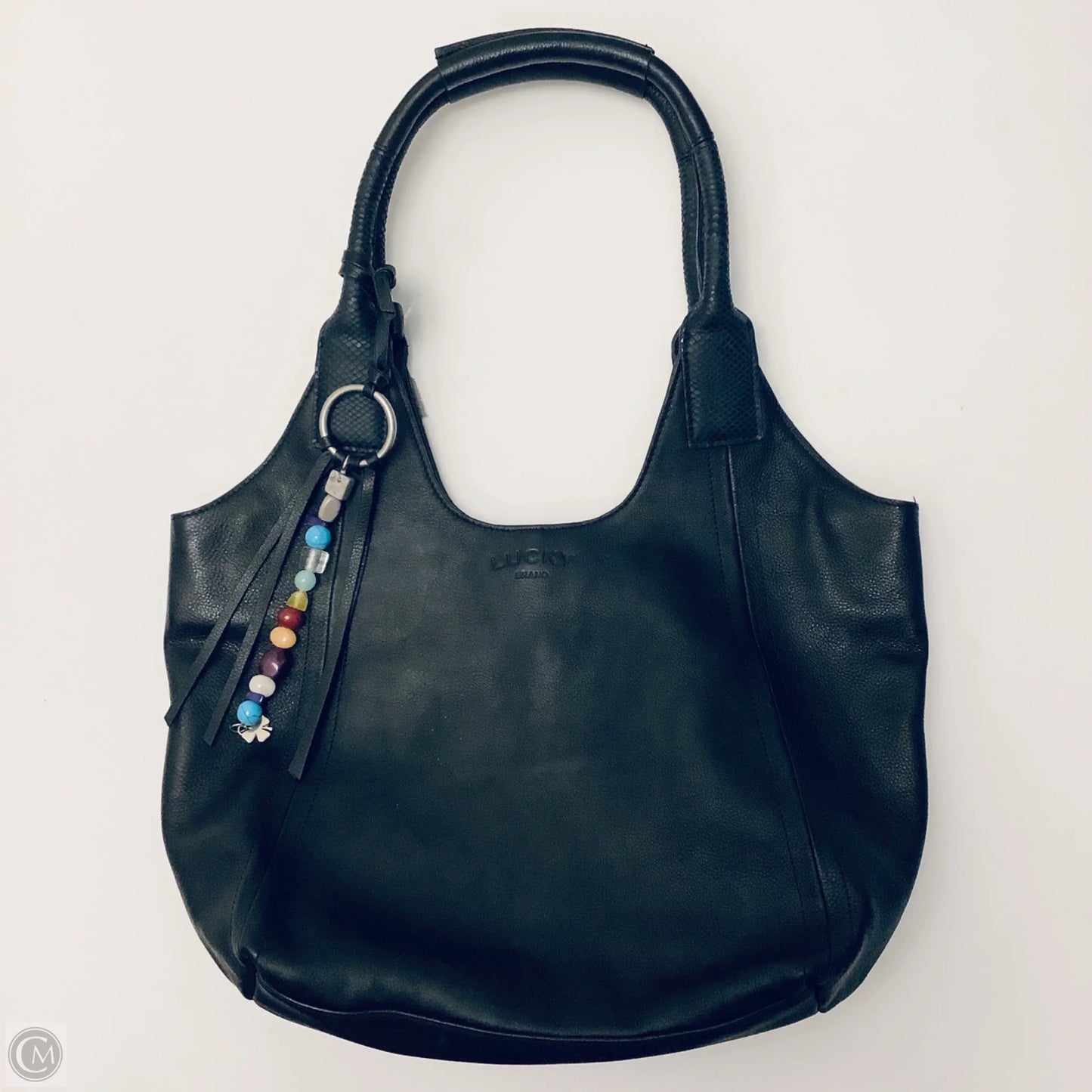 Tote Leather By Lucky Brand, Size: Large