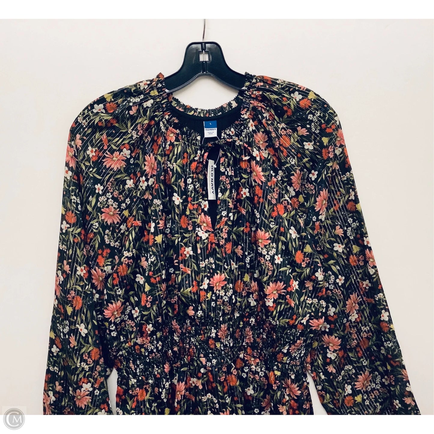 Dress Casual Short By Old Navy In Floral Print, Size: L