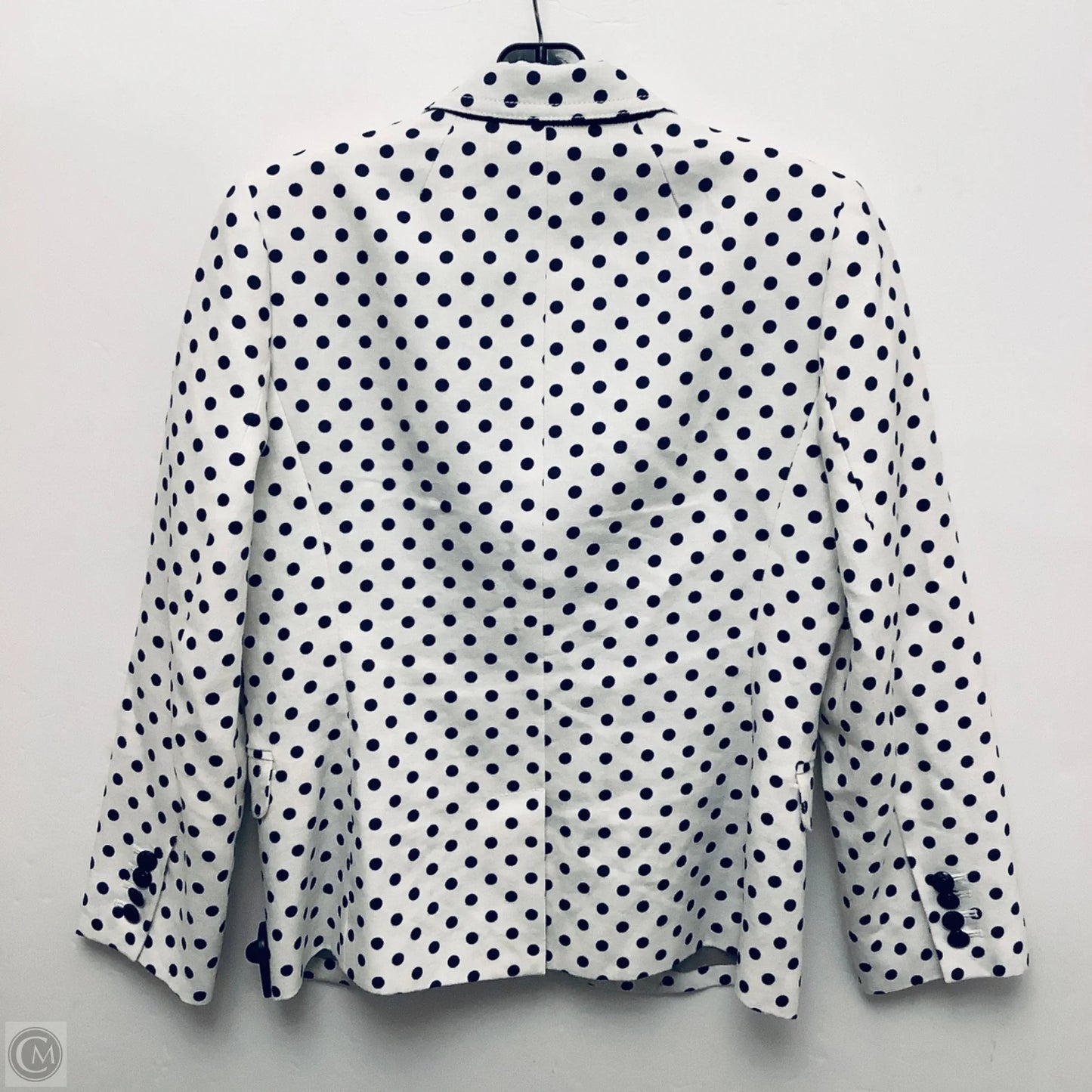 Blazer By J. Crew In Polkadot Pattern, Size: 6