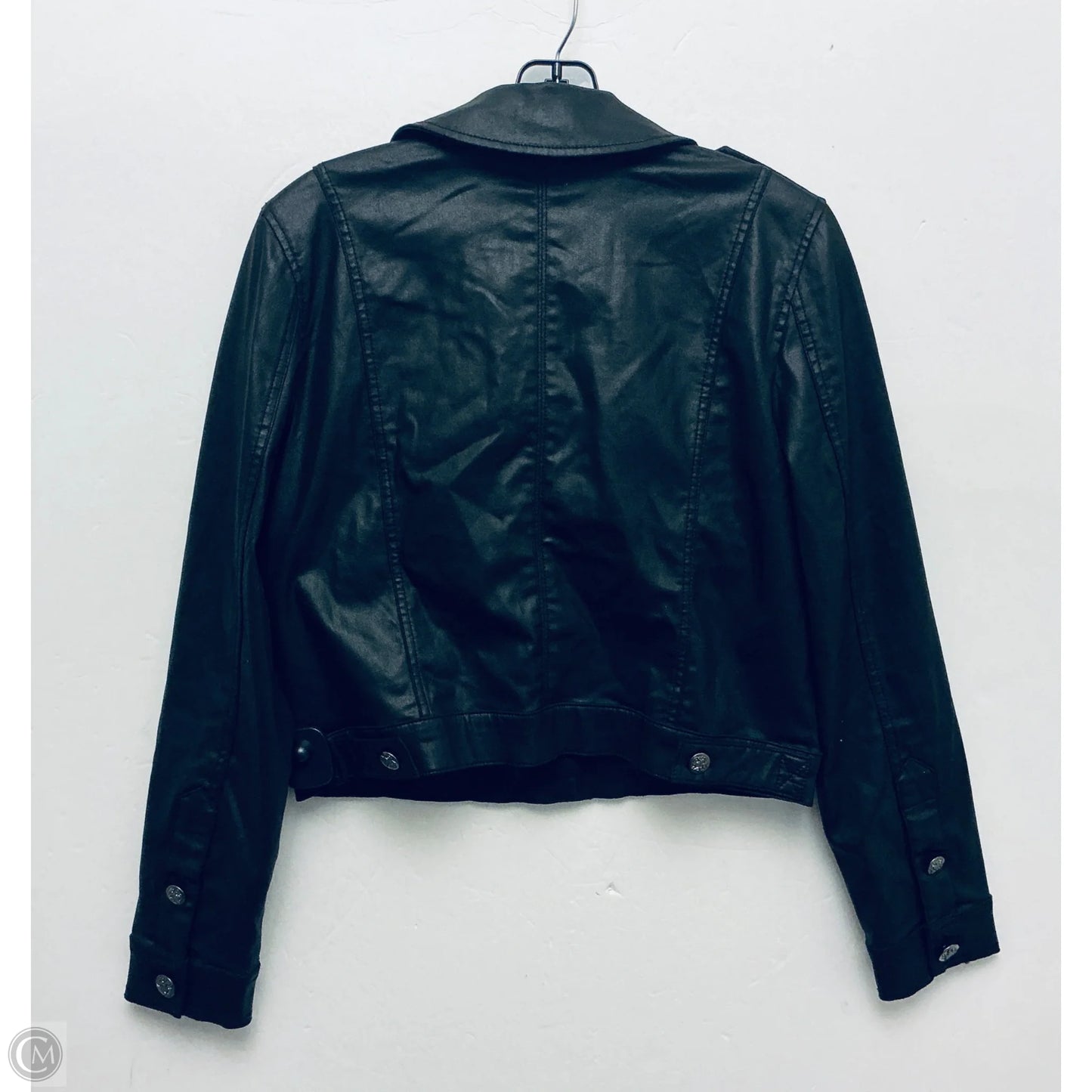 Jacket Moto By White House Black Market In Black, Size: M