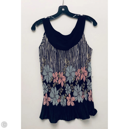 Top Sleeveless By Sere Nade In Floral Print, Size: Xl