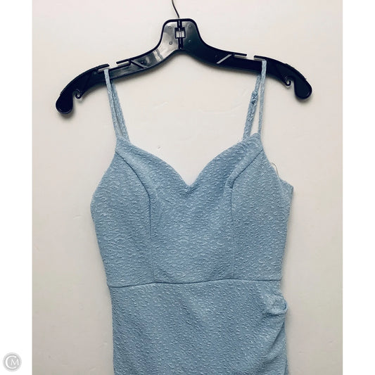 Dress Party Short By Clothes Mentor In Blue, Size: M