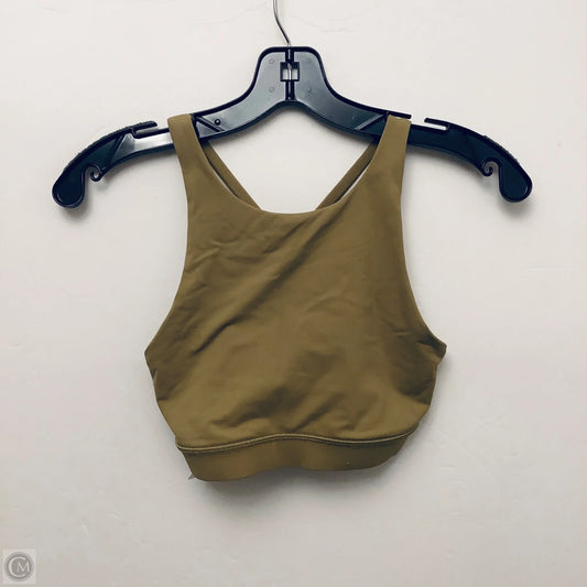 Athletic Bra By Lululemon In Green, Size: 4
