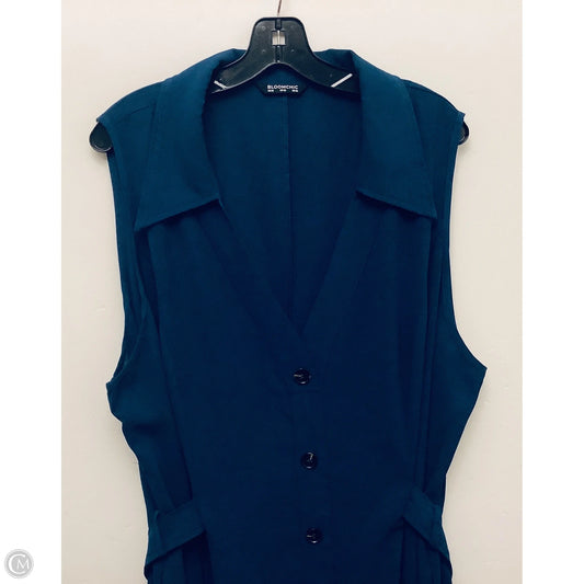 Dress Casual Maxi By Clothes Mentor In Blue, Size: 3x