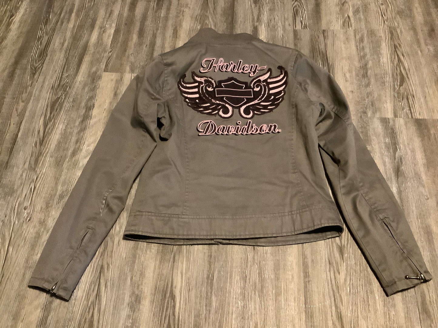 Jacket Other By Harley Davidson In Grey, Size: S