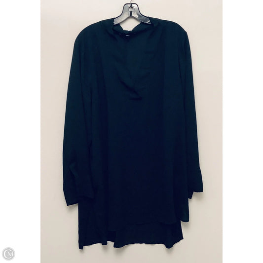 Top Long Sleeve By Eloquii In Black, Size: 1x