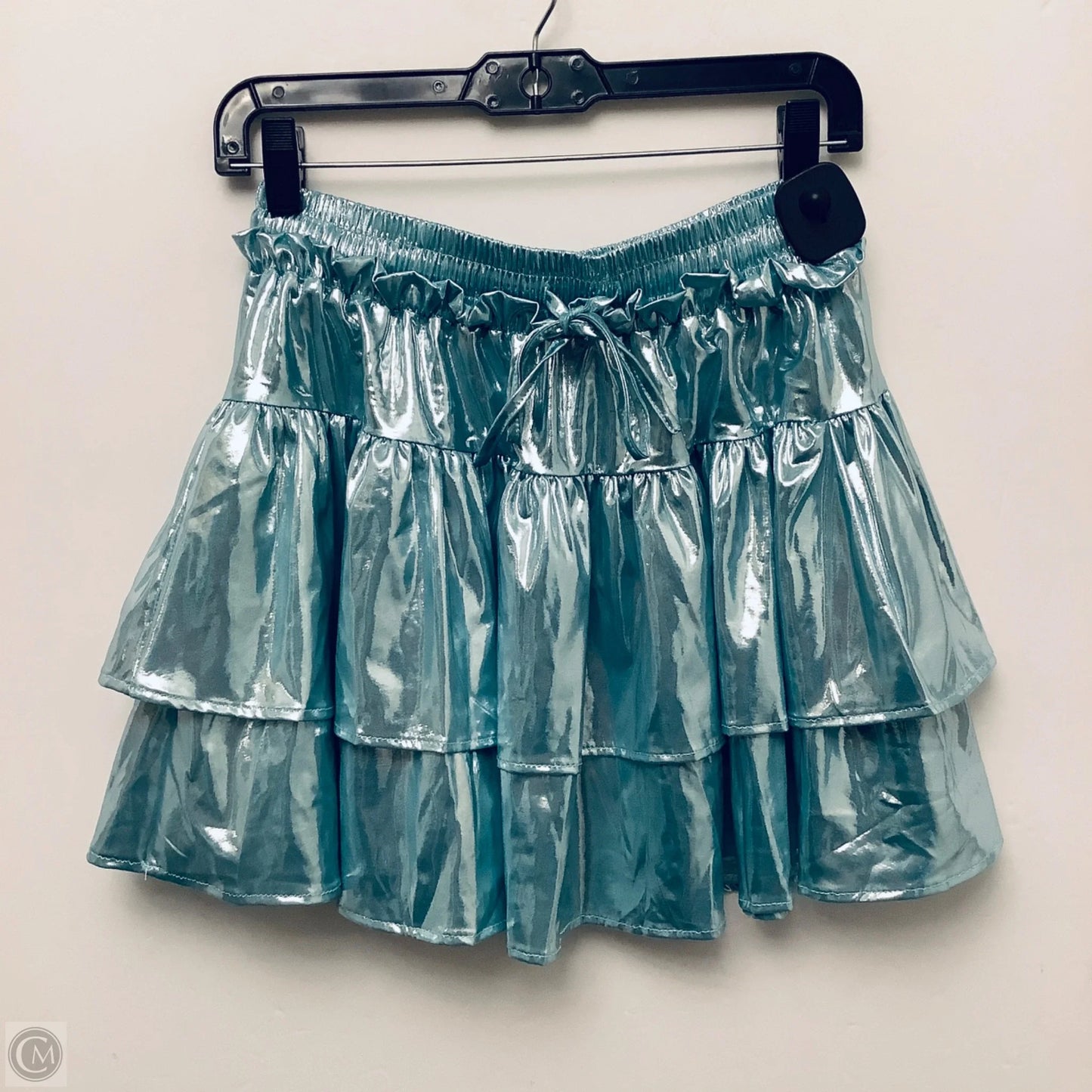 Skirt Mini & Short By Clothes Mentor In Teal, Size: 12