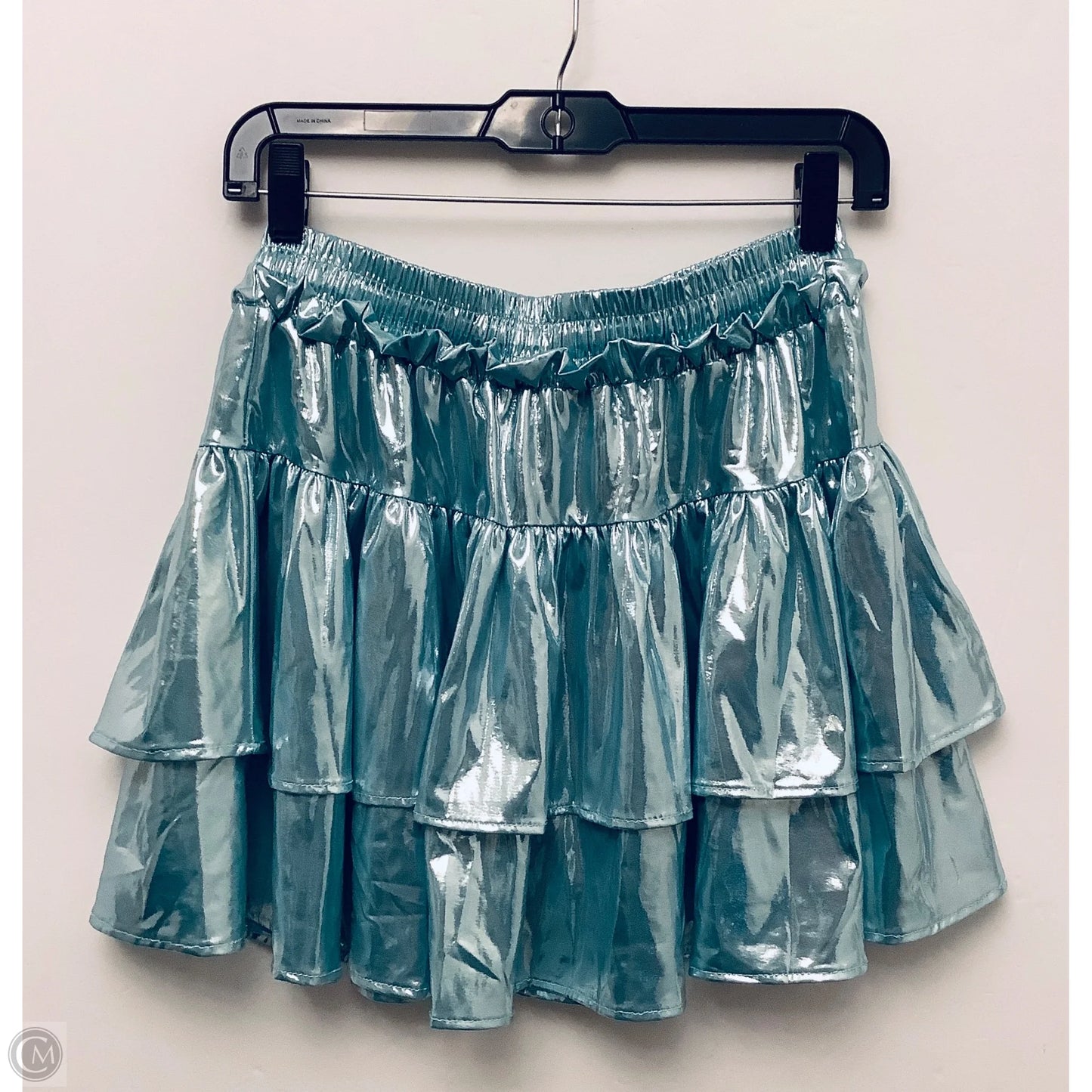 Skirt Mini & Short By Clothes Mentor In Teal, Size: 12