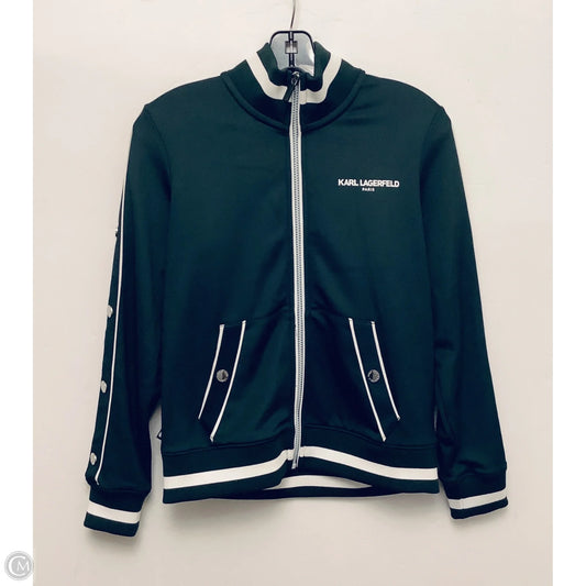 Jacket Designer By Karl Lagerfeld In Green, Size: Xs
