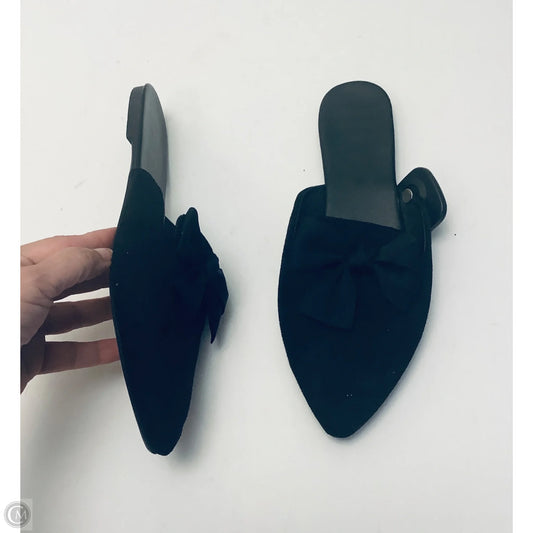 Shoes Flats By Clothes Mentor In Black, Size: 12