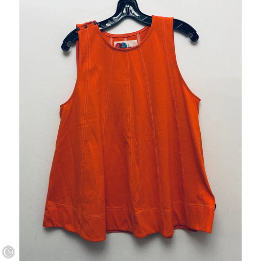 Top Sleeveless By Free People In Orange, Size: M