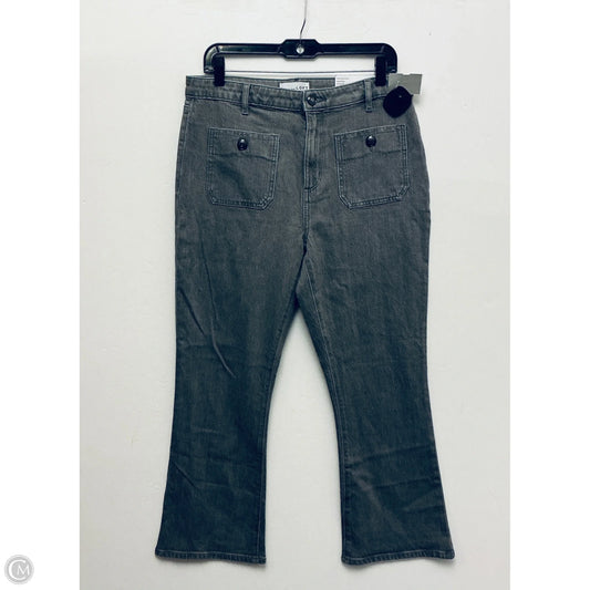 Jeans Straight By Loft In Grey, Size: 8