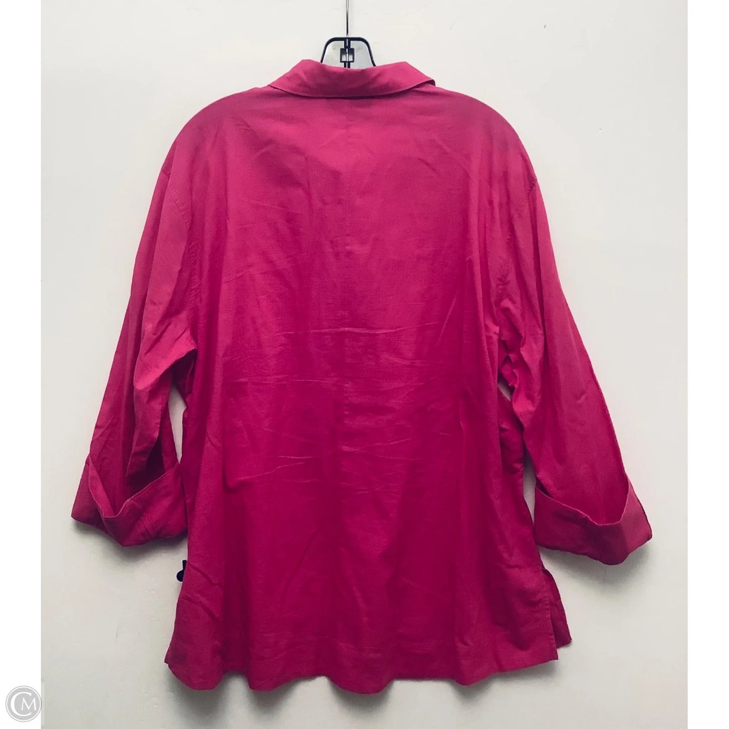 Top Long Sleeve By Lane Bryant In Pink, Size: L