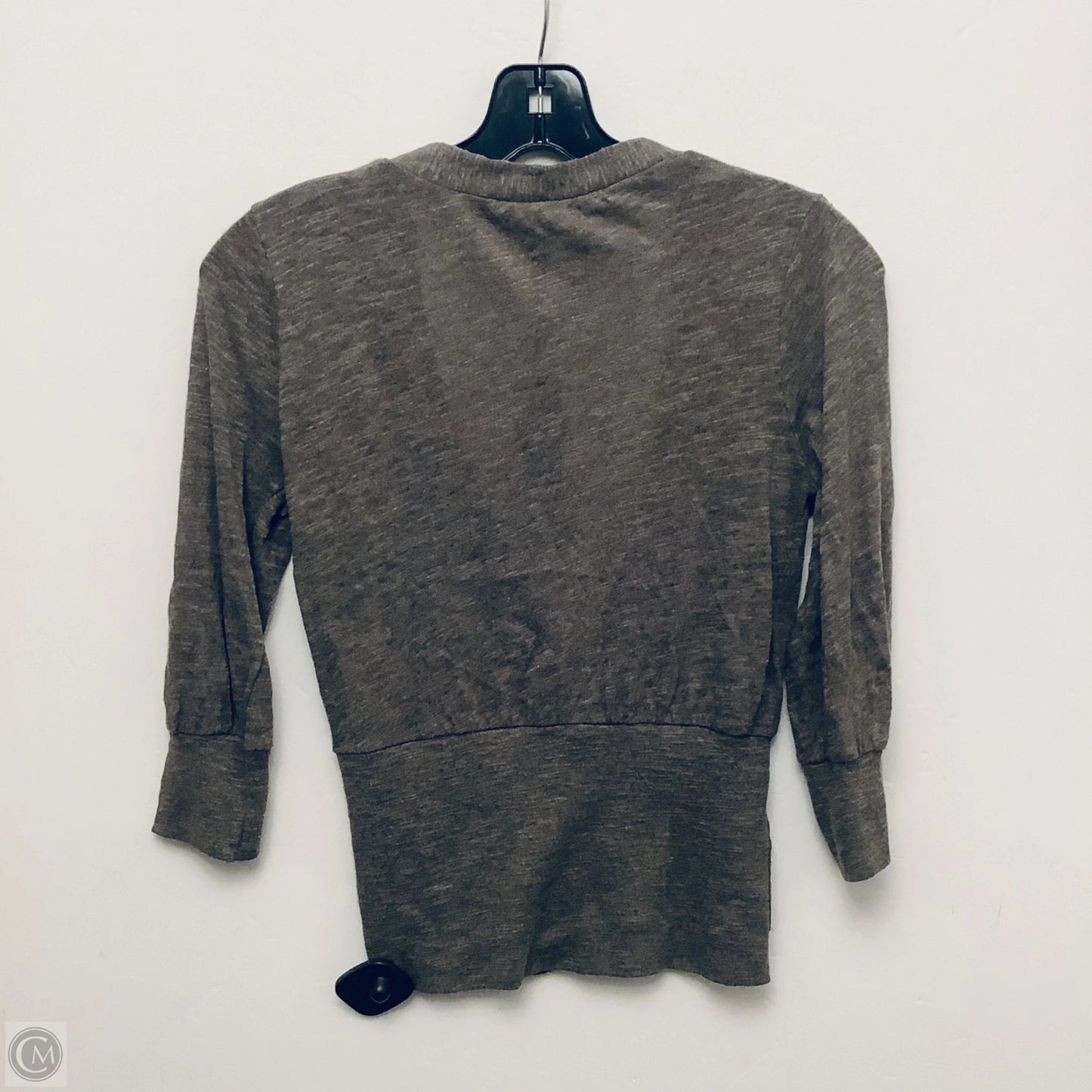 Sweater Cardigan By Poof In Grey, Size: S