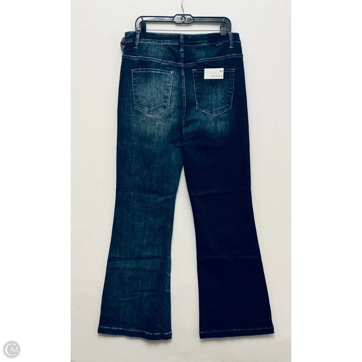 Jeans Straight By Risen In Blue Denim, Size: 24
