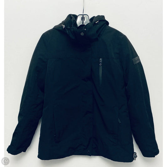 Jacket Puffer & Quilted By Calvin Klein In Black, Size: S