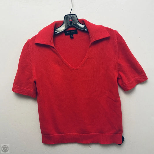 Top Short Sleeve By Banana Republic In Pink, Size: Xs