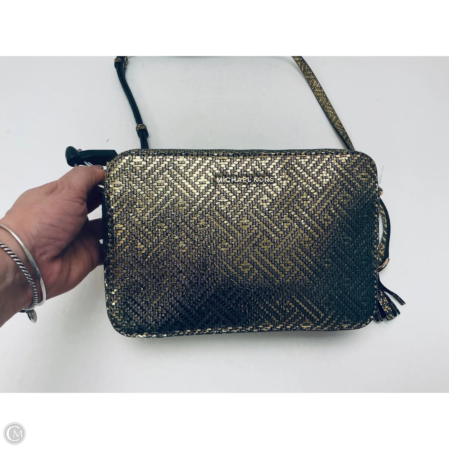 Crossbody Designer By Michael Kors, Size: Large