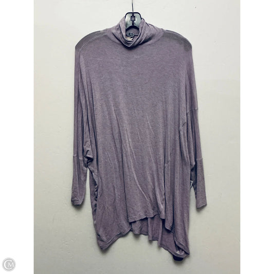 Top Long Sleeve By Free People In Purple, Size: Xs