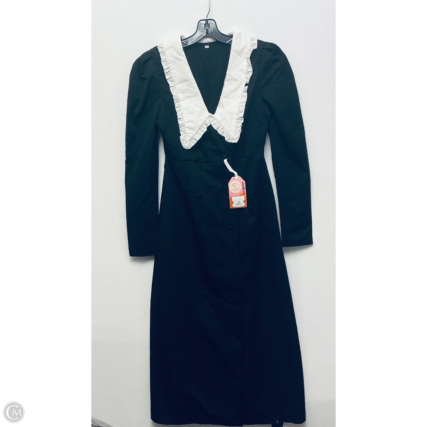 Dress Casual Maxi By Clothes Mentor In Black, Size: L