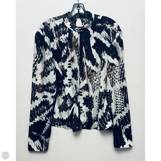 Top Long Sleeve By Worthington In Brown, Size: M