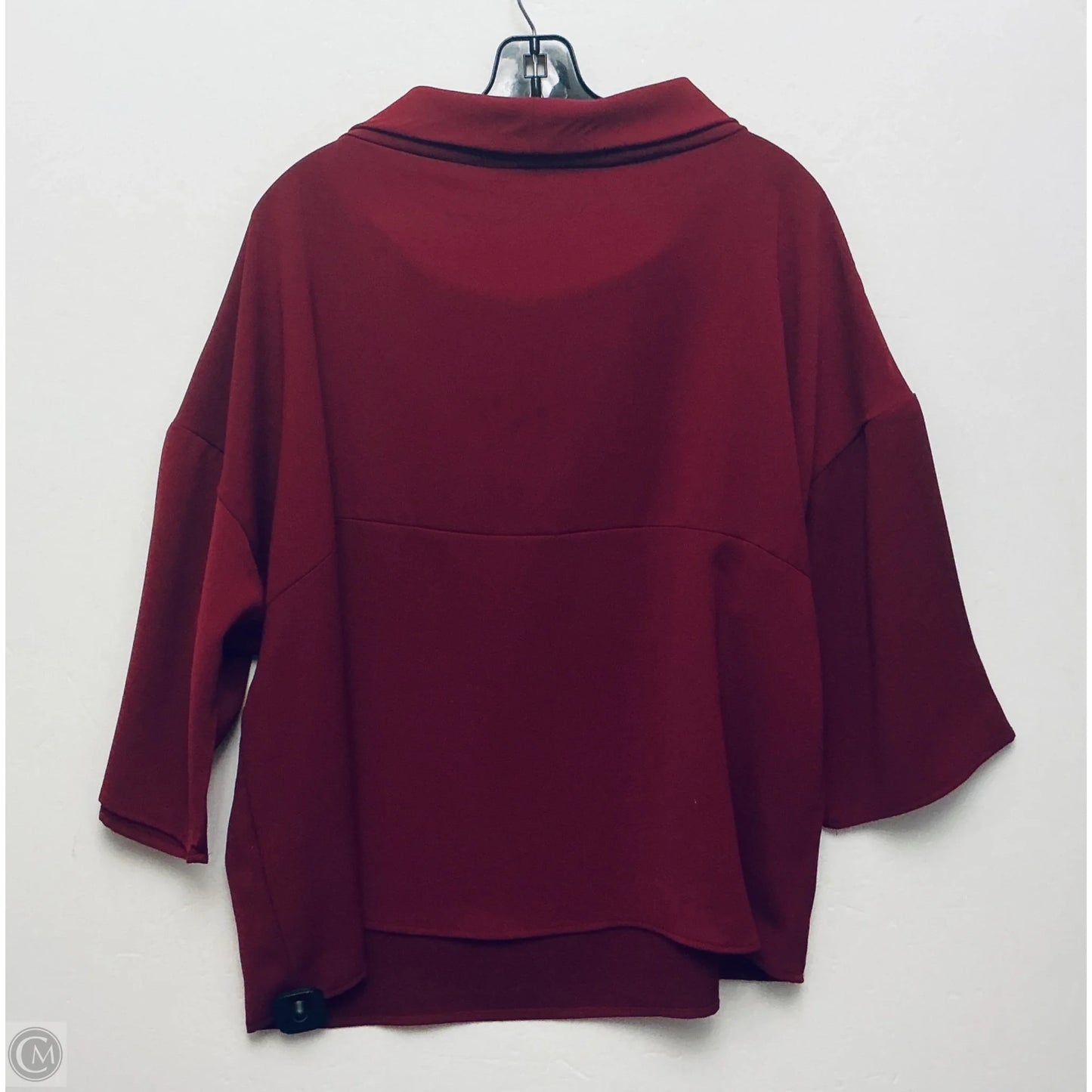 Top Short Sleeve By Chicos In Red, Size: Xl