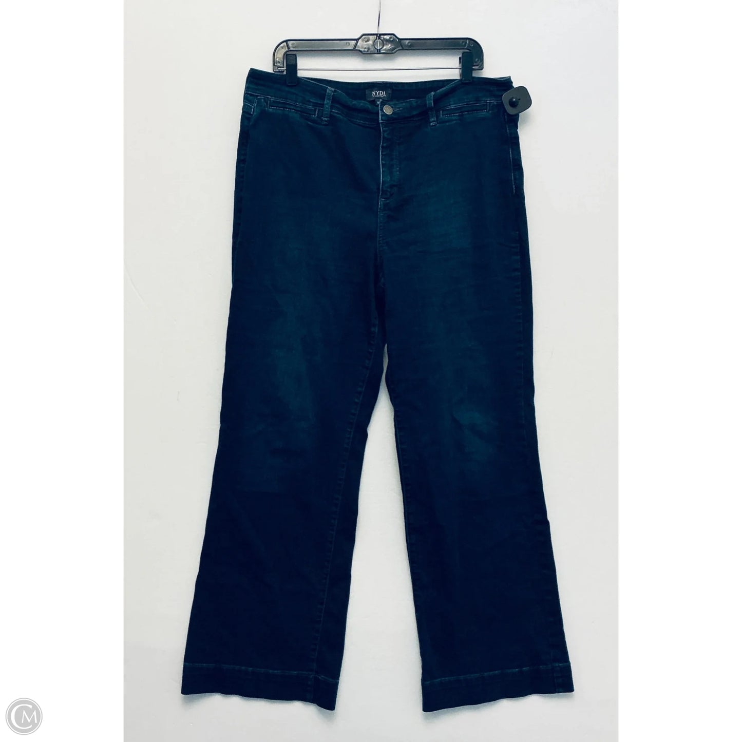 Jeans Wide Leg By Clothes Mentor In Blue Denim, Size: 16