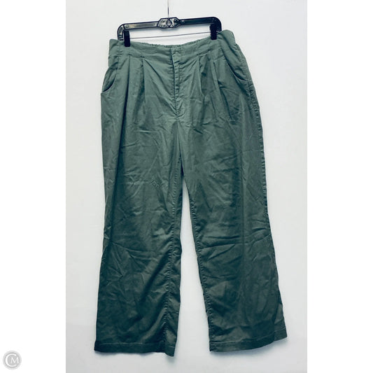 Pants Wide Leg By Wonderly In Green, Size: 16
