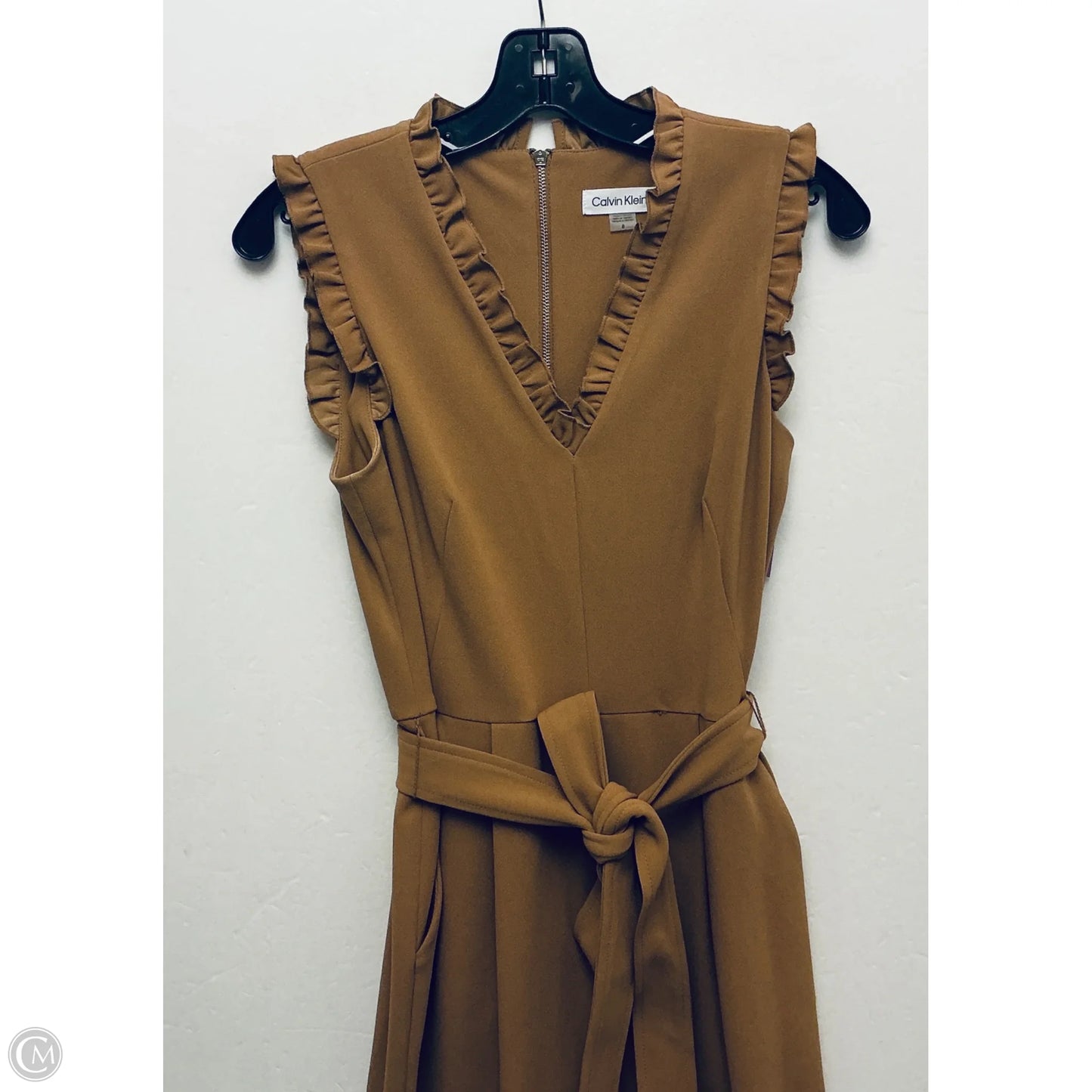 Jumpsuit By Calvin Klein In Brown, Size: 8
