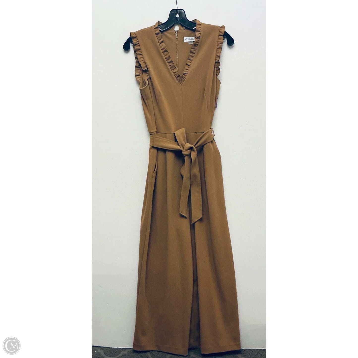 Jumpsuit By Calvin Klein In Brown, Size: 8