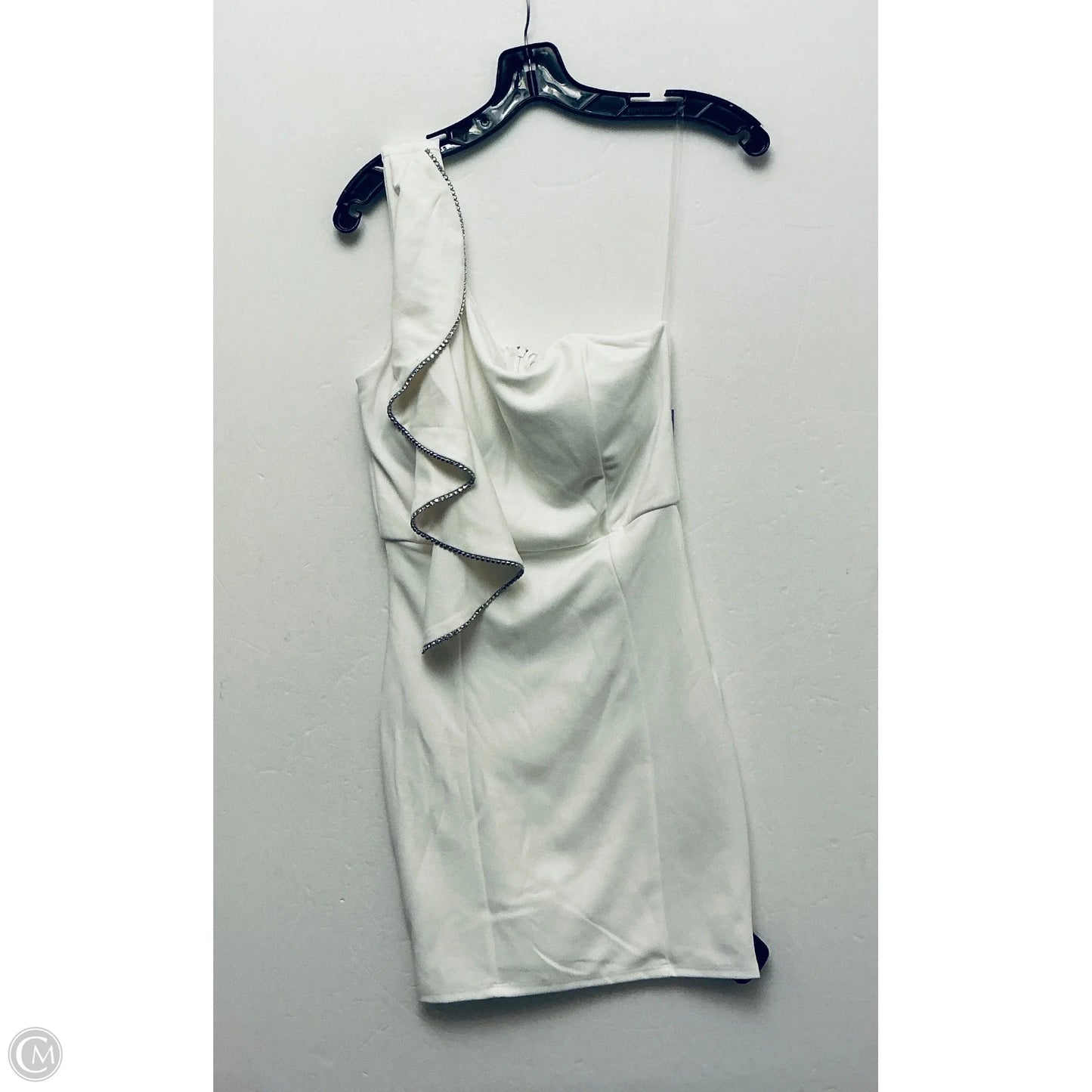 Dress Party Short By Clothes Mentor In White, Size: L