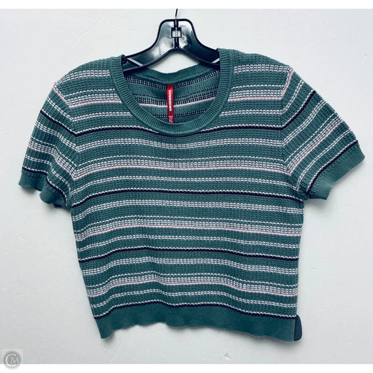 Top Short Sleeve By Union Bay In Striped Pattern, Size: Xl