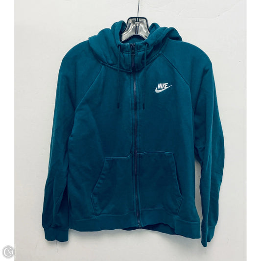 Jacket Other By Nike In Green, Size: M