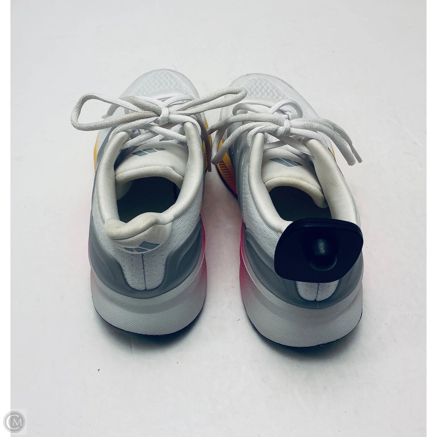 Shoes Athletic By Adidas In White, Size: 5