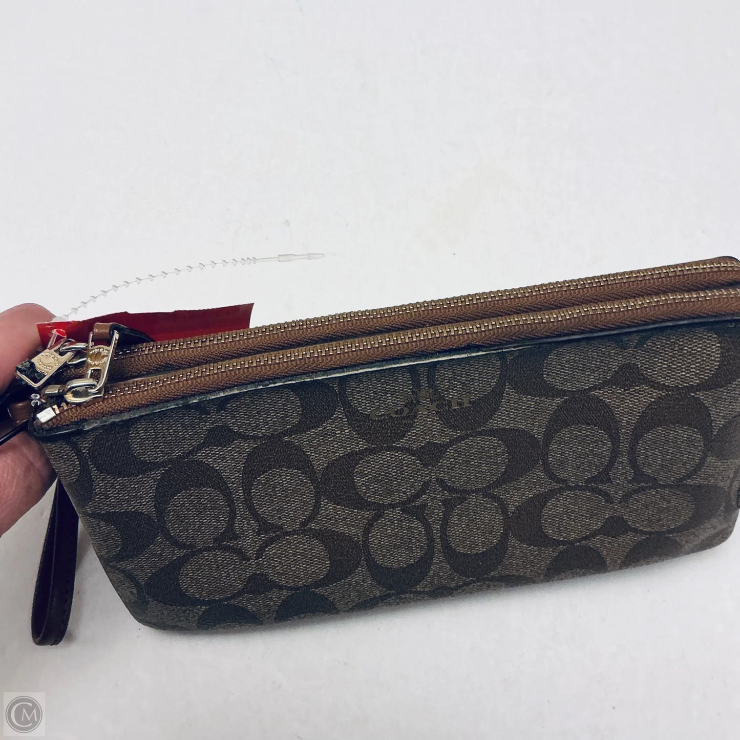 Wristlet Designer By Coach, Size: Medium