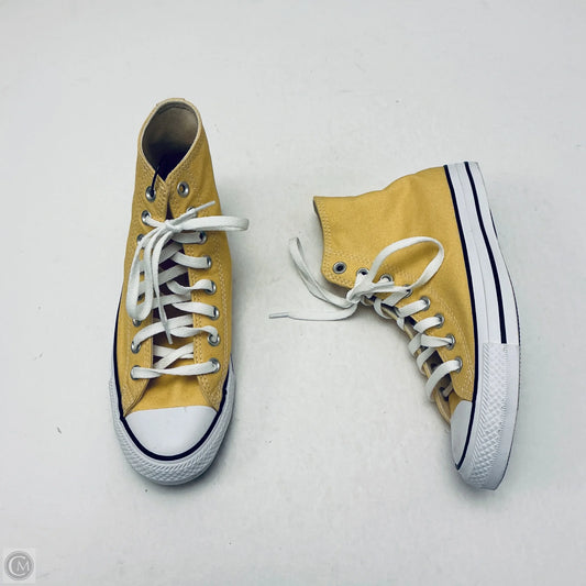 Shoes Sneakers By Converse In Yellow, Size: 8.5