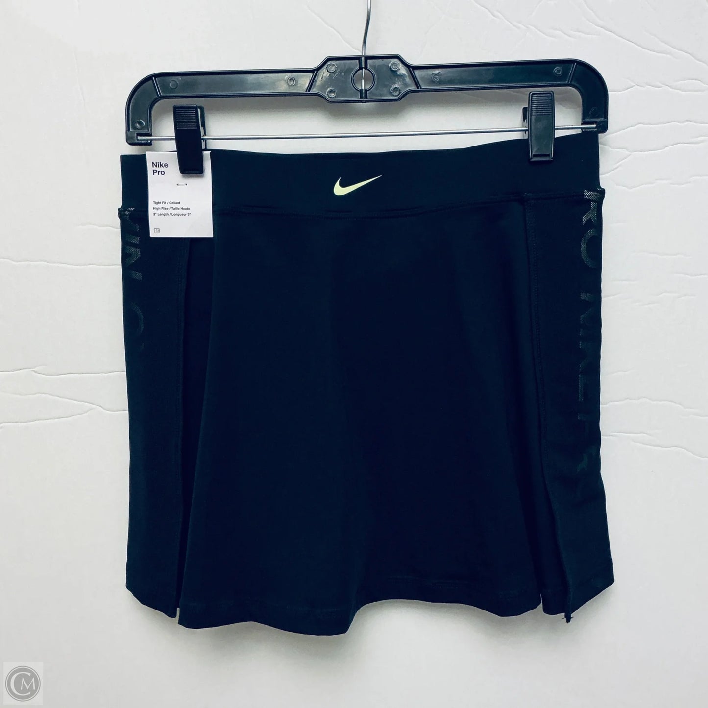 Athletic Skort By Nike In Black, Size: M