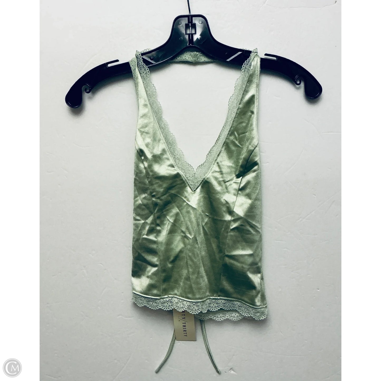 Top Sleeveless By Clothes Mentor In Green, Size: Xs