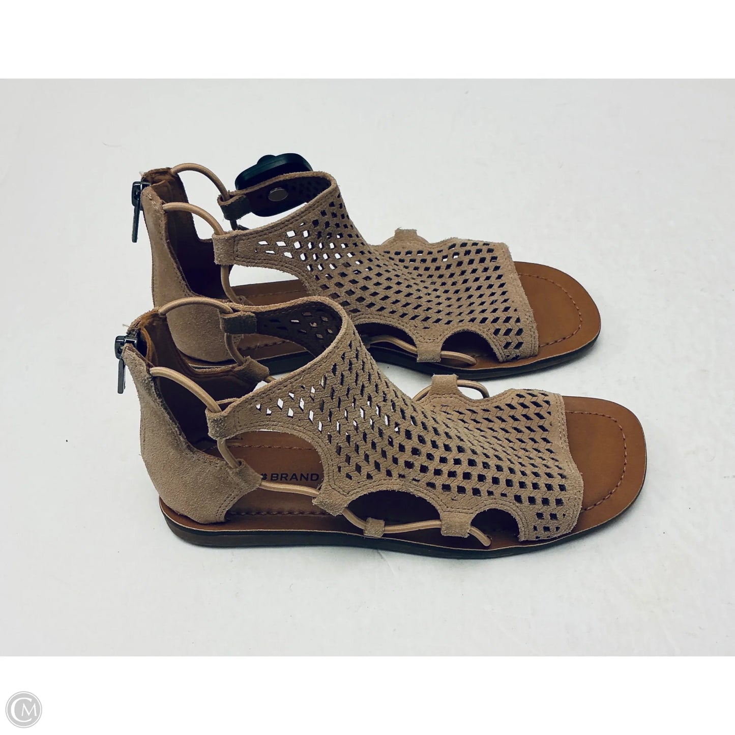 Sandals Flats By Lucky Brand In Tan, Size: 7