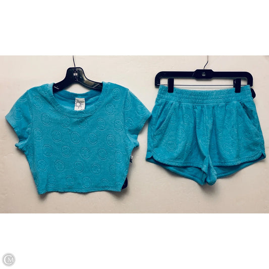 Shorts Set By Offline In Aqua, Size: Xs