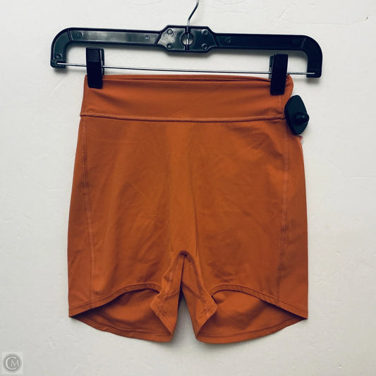 Athletic Shorts By Gym Shark In Orange, Size: S