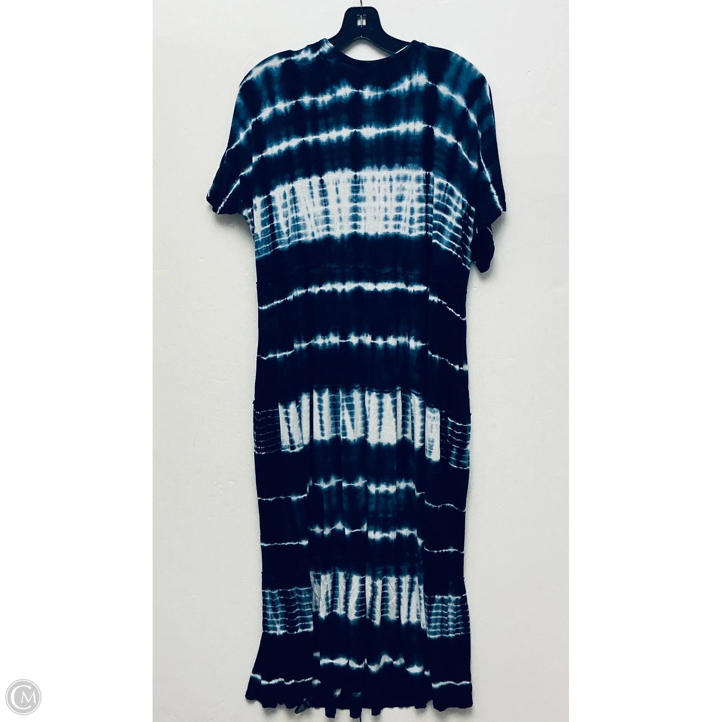 Dress Casual Maxi By Knox Rose In Tie Dye Print, Size: Xl