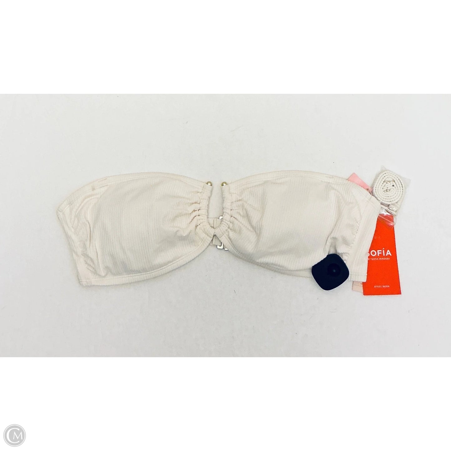 Swimsuit 2pc By Sofia By Sofia Vergara In Cream, Size: Xl