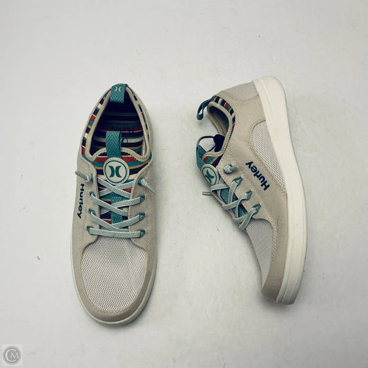 Shoes Sneakers By Hurley In Cream, Size: 10