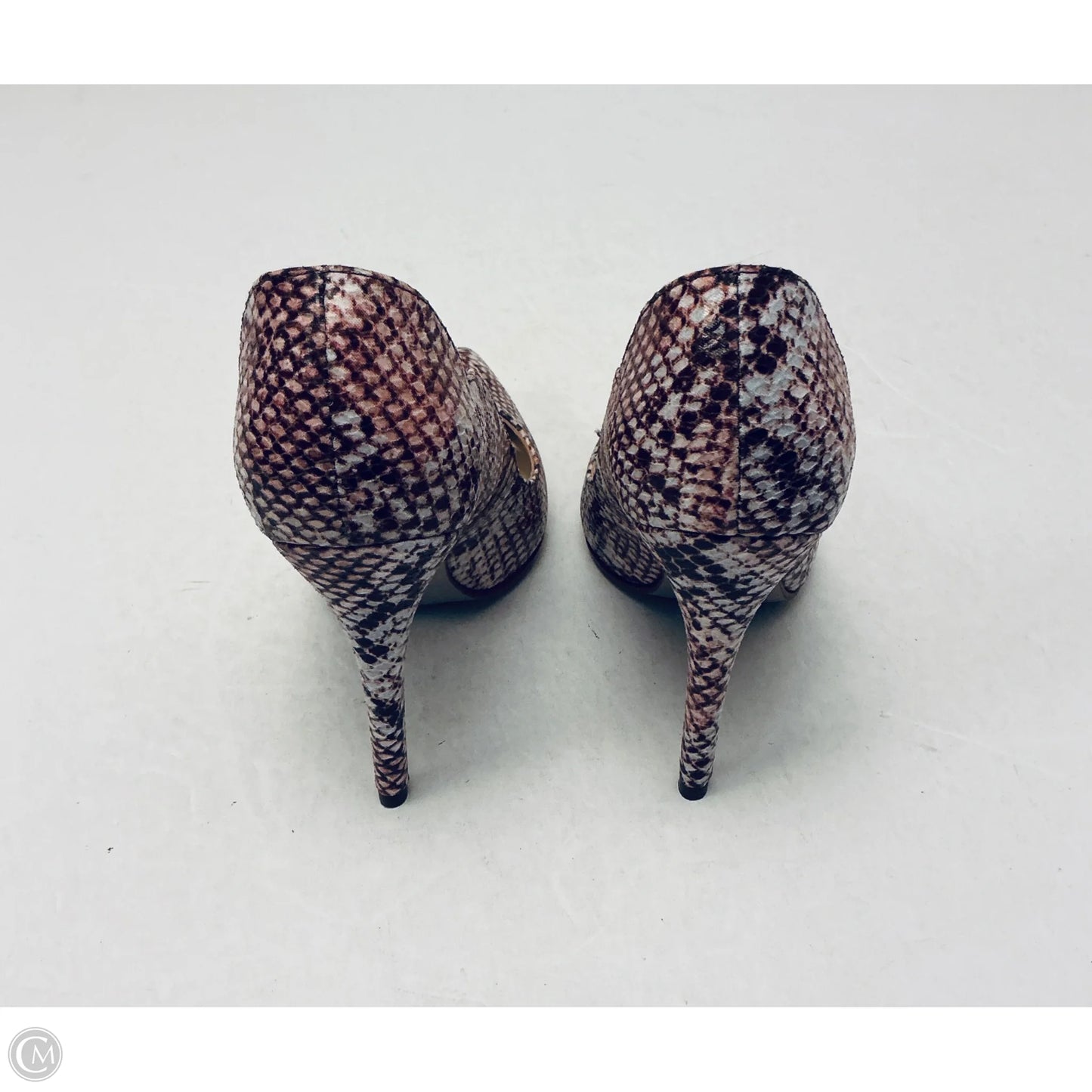 Shoes Heels Stiletto By Andrea In Snakeskin Print, Size: 6.5