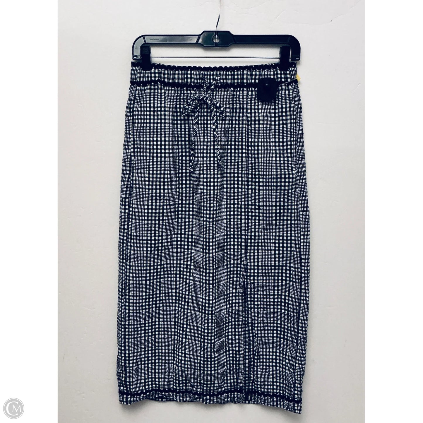 Skirt Midi By Free People In Plaid Pattern, Size: Xs